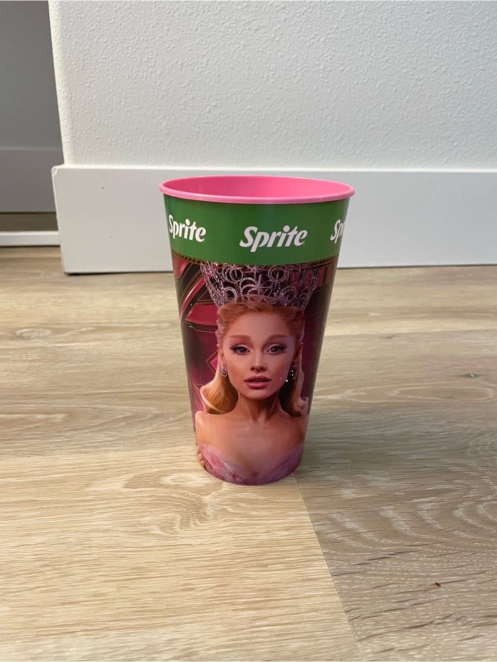 Cinemark Wicked Glinda Promotional Sprite Cup